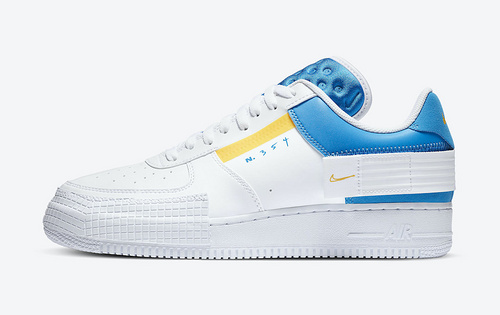Air Force 1 Type Photo Blue and University Gold 36-45-23dd2b8a